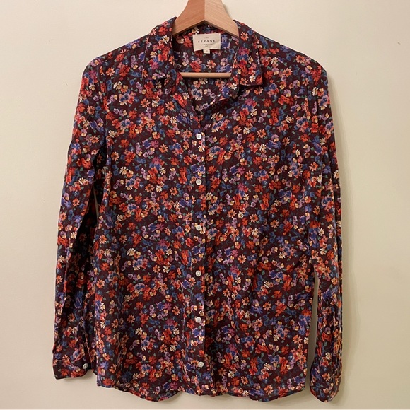 Sezane Tops - Sezane Shirt Size 34 floral